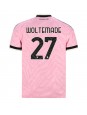 Moški Nogometna dresi replika Juventus Nick Woltemade #27 Gostujoči 2026-27 Kratek rokav Moški Nogometna dresi replika Juventus Nick Woltemade #27 Gostujoči 2026-27 Kratek rokav